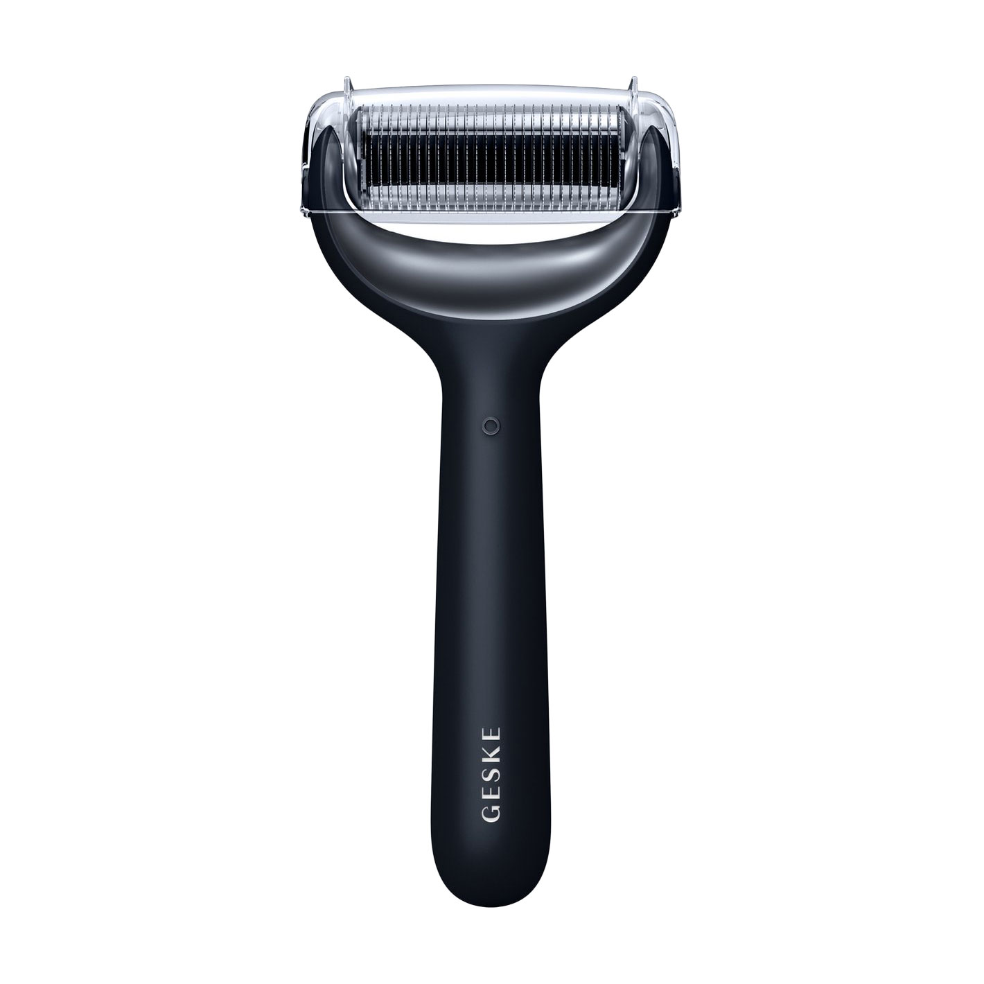 Електронний ролик для обличчя та тіла з мікроголками Geske MicroNeedle Face &amp; Body Roller 8 в 1 чорний