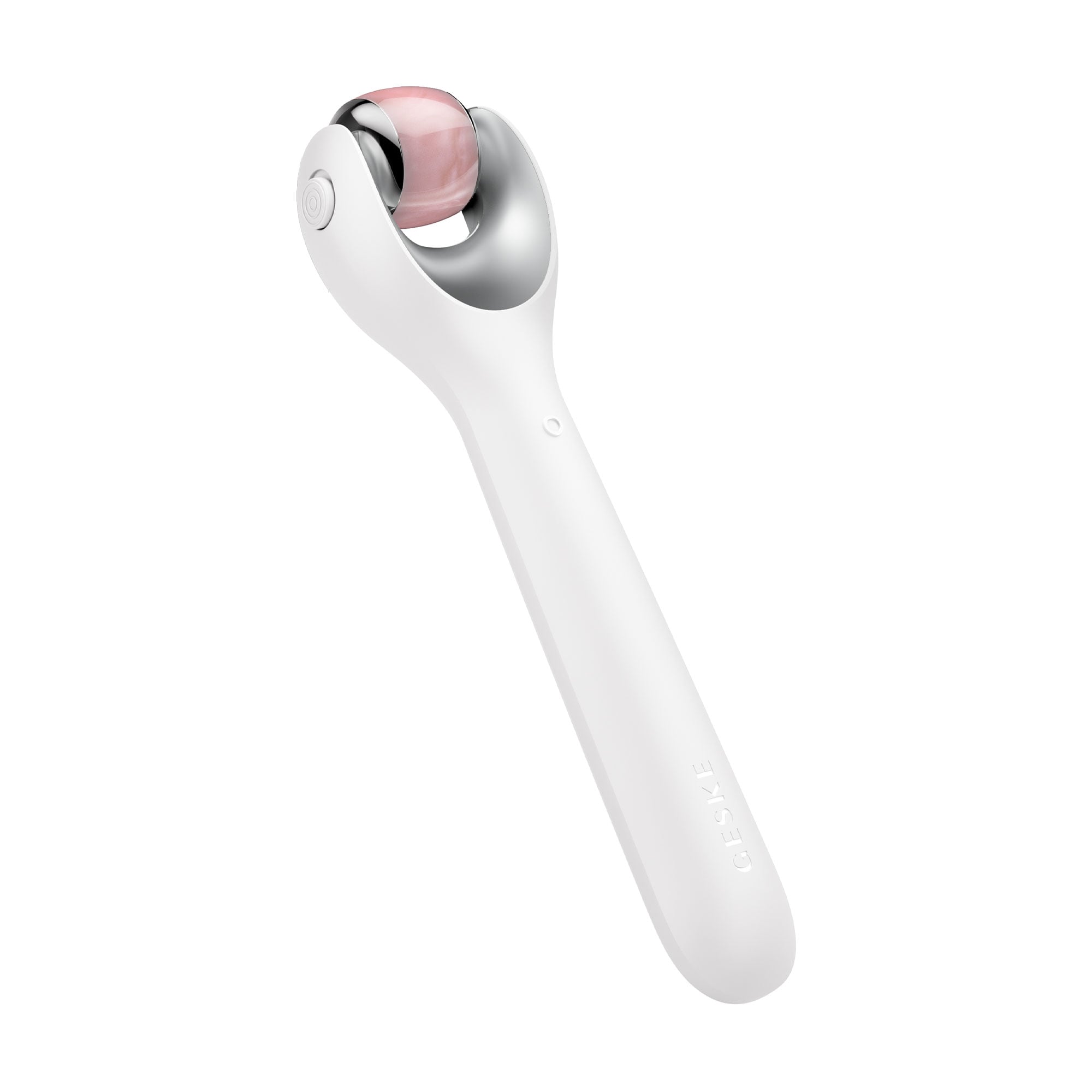 Електронний ролик для обличчя з мікроголками Geske MicroNeedle Face Roller 9 в 1 білий